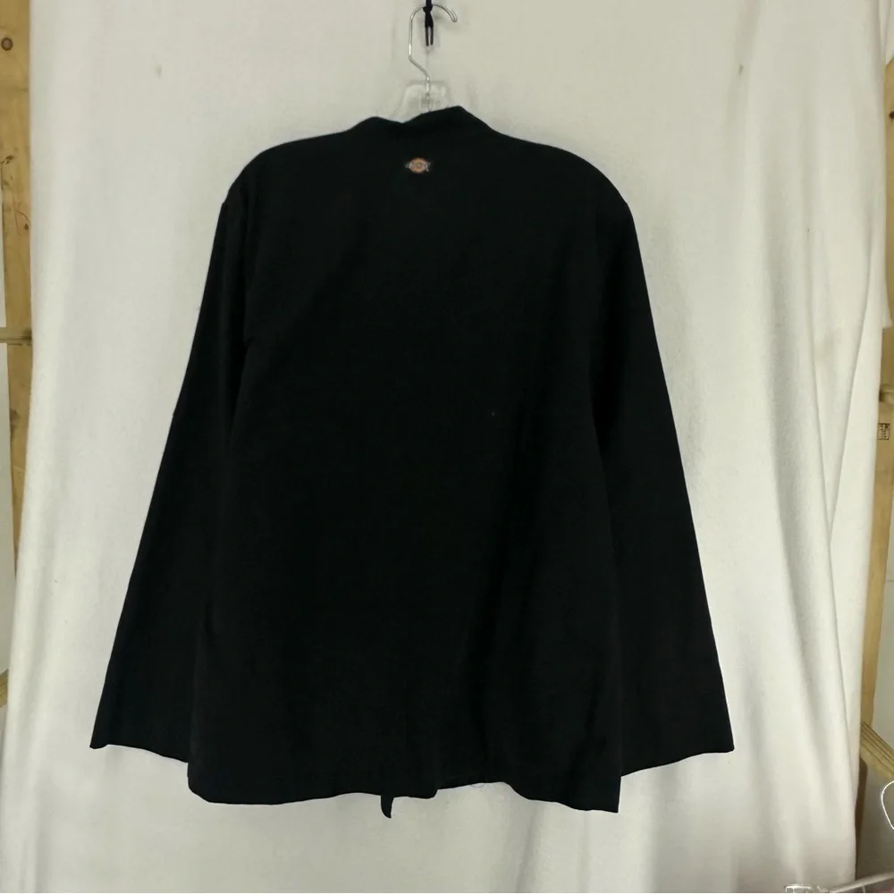 Dickies Chef Button Shirt Classic Unisex Small Black